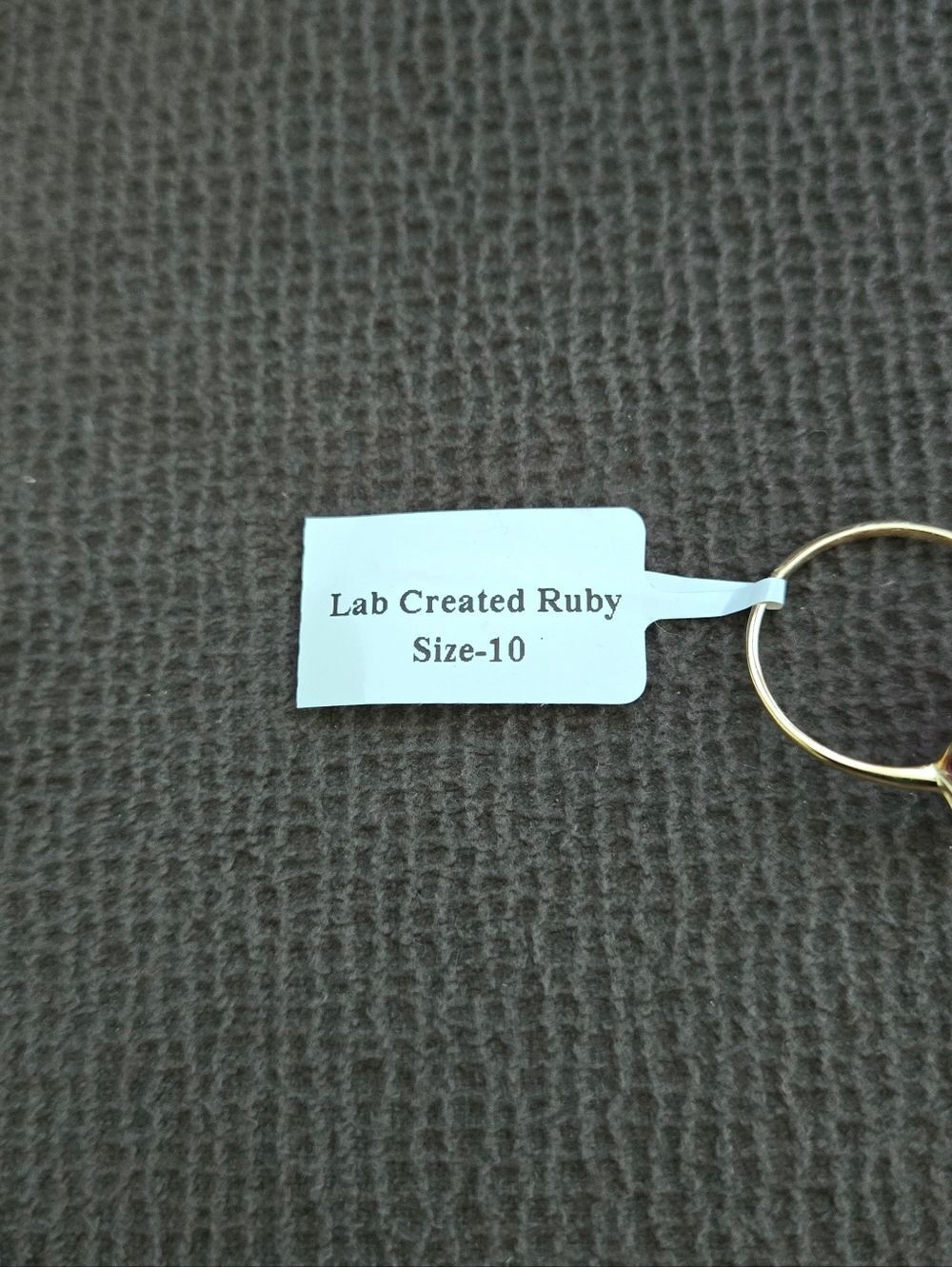 Shivam Lab🧪 Created Pink💕 Ruby Flower🏵 Ring💍 - NWT - Picture 7 of 16